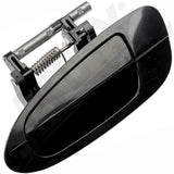 APDTY 91530 Exterior Door Handle Rear Left Smooth Black