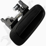 APDTY 91533 Exterior Door Handle Rear Right Smooth Black 1998-2002 Chevy Prizm