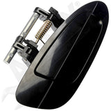 APDTY 91541 Exterior Door Handle Rear Right Smooth Black