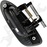 APDTY 91541 Exterior Door Handle Rear Right Smooth Black