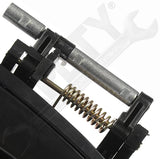 APDTY 91541 Exterior Door Handle Rear Right Smooth Black