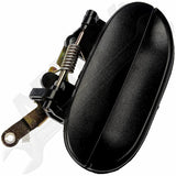 APDTY 91550 Exterior Door Handle Rear Right Smooth Black