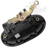 APDTY 91550 Exterior Door Handle Rear Right Smooth Black