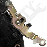 APDTY 91550 Exterior Door Handle Rear Right Smooth Black