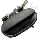 APDTY 91561 Exterior Door Handle Rear Left