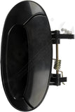 APDTY 91564 Exterior Door Handle Rear Right Smooth Black