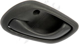 APDTY 91580 Interior Door Handle Front/Rear Left Textured Gray