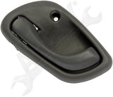 APDTY 91580 Interior Door Handle Front/Rear Left Textured Gray