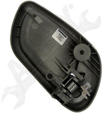 APDTY 91580 Interior Door Handle Front/Rear Left Textured Gray
