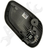 APDTY 91580 Interior Door Handle Front/Rear Left Textured Gray