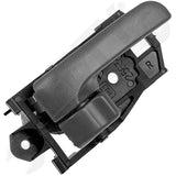 APDTY 91590 Interior Door Handle; Right Front or Rear; Smooth Gray Plastic