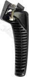 APDTY 91593 Interior Door Handle Lever; Right Front or Rear; Black