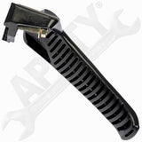 APDTY 91594 Interior Door Handle Lever; Left Front or Rear; Black