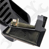 APDTY 91594 Interior Door Handle Lever; Left Front or Rear; Black