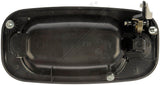 APDTY 91600 Exterior Door Handle Front Right Smooth Black