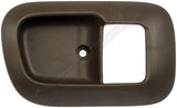 APDTY 91615 Interior Door Handle Front Right Bezel Textured Brown