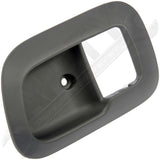 APDTY 91618 Interior Door Handle Front Left Bezel Textured Gray