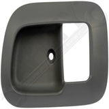 APDTY 91618 Interior Door Handle Front Left Bezel Textured Gray