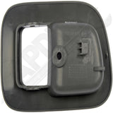 APDTY 91618 Interior Door Handle Front Left Bezel Textured Gray