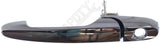 APDTY 91643 Exterior Door Handle Fits Front Left (Driver) Chrome With Key Hole