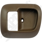APDTY 91644 Interior Door Handle Front Left Bezel Textured Brown