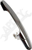 APDTY 91646 Exterior Door Handle Rear Left Smooth Black