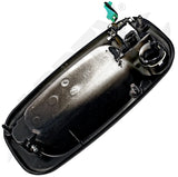 APDTY 91650 Exterior Door Handle Front Right Chrome w/ Black Housing