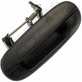 APDTY 91653 Exterior Door Handle Rear Left Smooth Black