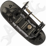 APDTY 91653 Exterior Door Handle Rear Left Smooth Black