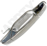 APDTY 91656 Exterior Door Handle Front Right Chrome Finish With/Out Key Hole