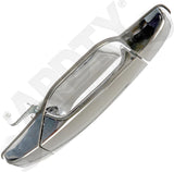 APDTY 91656 Exterior Door Handle Front Right Chrome Finish With/Out Key Hole