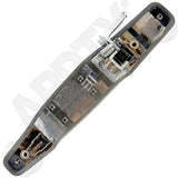 APDTY 91656 Exterior Door Handle Front Right Chrome Finish With/Out Key Hole