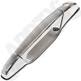 APDTY 91657 Exterior Chrome Door Handle With Keyhole Front Left (Driver Side)