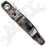 APDTY 91657 Exterior Chrome Door Handle With Keyhole Front Left (Driver Side)