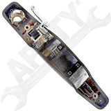 APDTY 91657 Exterior Chrome Door Handle With Keyhole Front Left (Driver Side)