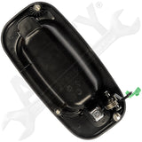 APDTY 91659 Exterior Door Handle Front Right Chrome w/ Black Housing