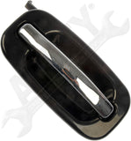 APDTY 91662 Exterior Door Handle Rear Right Chrome w/ Black Housing