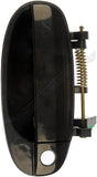 APDTY 91667 Exterior Door Handle Front Left Smooth Black