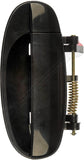 APDTY 91668 Exterior Door Handle Rear Right Smooth Black