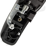 APDTY 91685 Exterior Door Handle Front Left Textured Black 07-14 GM Trucks/SUV