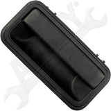 APDTY 91692 Exterior Door Handle Rear Left Black