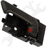 APDTY 91696 Interior Door Handle Front Left Textured Black