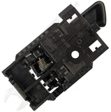 APDTY 91696 Interior Door Handle Front Left Textured Black