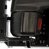 APDTY 91697 Interior Door Handle Front Right Textured Black