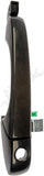 APDTY 91715 Exterior Door Handle Front Left Smooth Black