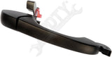 APDTY 91717 Exterior Door Handle Rear Left Smooth Black
