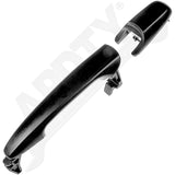 APDTY 91730 Exterior Door Handle Front Right/Left Smooth Black