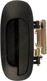 APDTY 91735 Exterior Door Handle Rear Right Textured Black