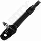 APDTY 91738 Exterior Door Handle Left Smooth Black