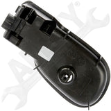 APDTY 91744 Interior Door Handle Rear Left Smooth Black